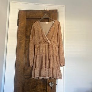 Cheetah print Altard state dress